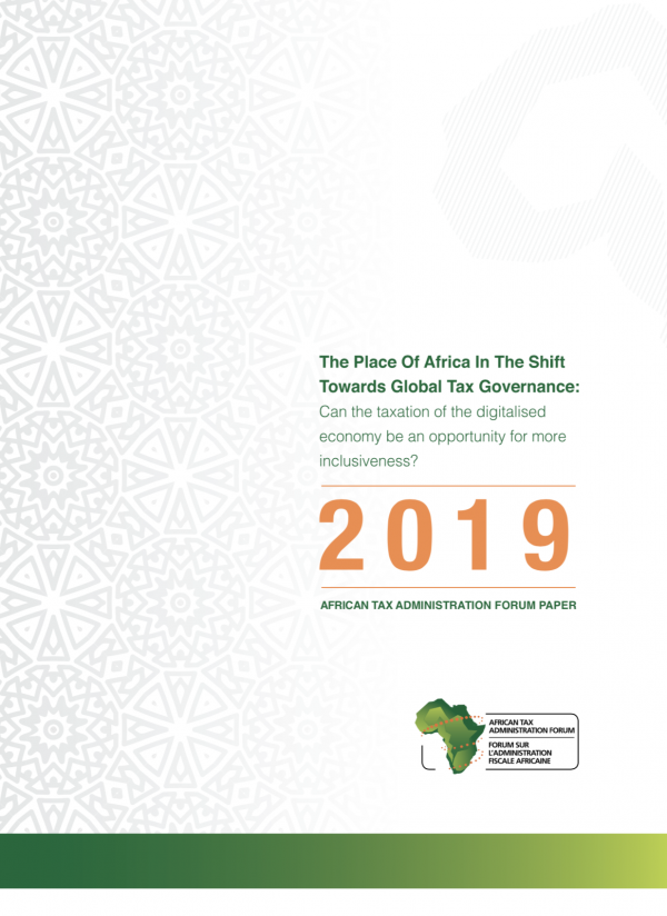 The place of Africa in the shift towards Global Tax Governance: Can the taxation of the digitalised economy be an opportunity for more inclusiveness