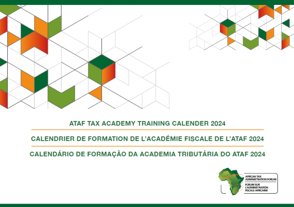 ATAF Tax Academy Training Calendar 2024