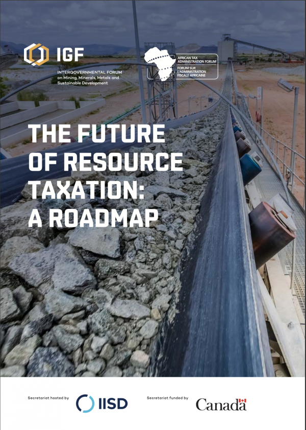 The Future of Resource Taxation: A Roadmap